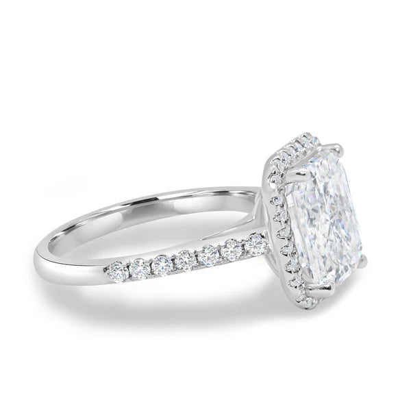 Radiant Halo and Pavé