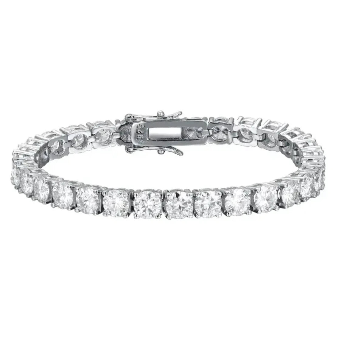 4mm tennis bracelet 8.5ct