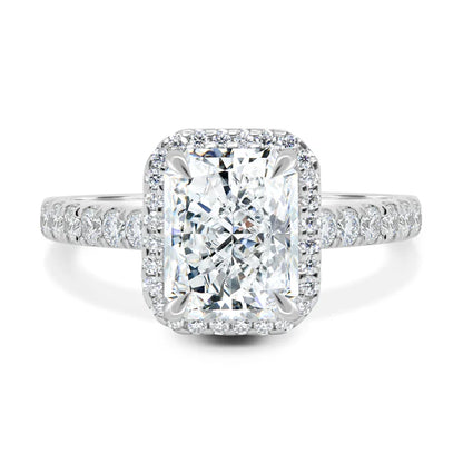 Radiant Halo and Pavé