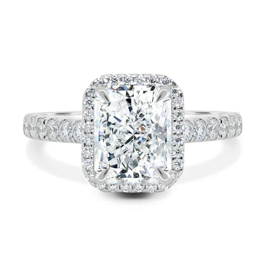 Radiant Halo and Pavé