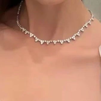 Elegant Cluster necklace