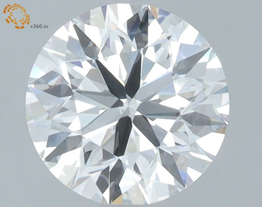 2.07 Carat E-VS1 Round Lab Diamond